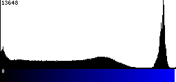 Blue Histogram