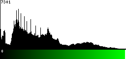 Green Histogram