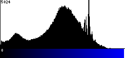 Blue Histogram