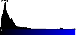 Blue Histogram