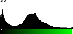 Green Histogram
