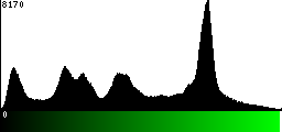 Green Histogram