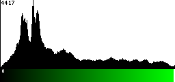 Green Histogram