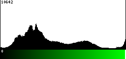 Green Histogram