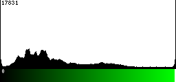 Green Histogram