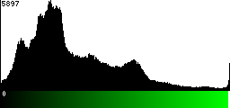 Green Histogram