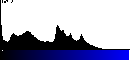 Blue Histogram