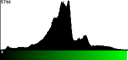 Green Histogram