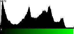 Green Histogram
