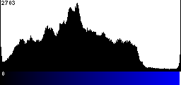 Blue Histogram