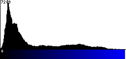 Blue Histogram