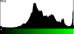 Green Histogram