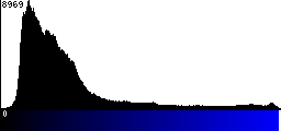 Blue Histogram