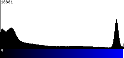 Blue Histogram