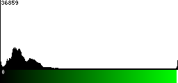 Green Histogram