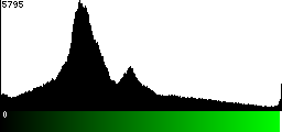 Green Histogram