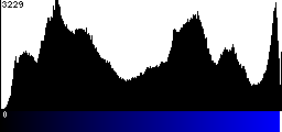 Blue Histogram