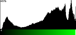 Green Histogram