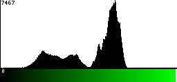 Green Histogram