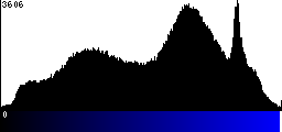 Blue Histogram