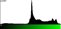 Green Histogram