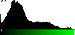 Green Histogram