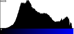 Blue Histogram