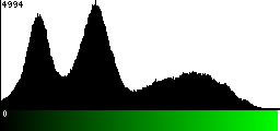 Green Histogram