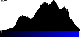 Blue Histogram