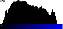 Blue Histogram