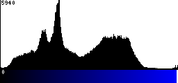 Blue Histogram