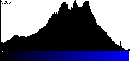 Blue Histogram