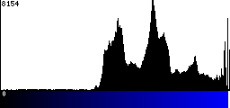 Blue Histogram