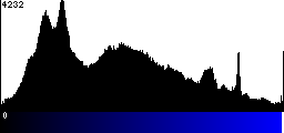 Blue Histogram