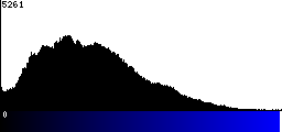 Blue Histogram