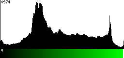 Green Histogram