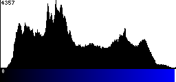 Blue Histogram