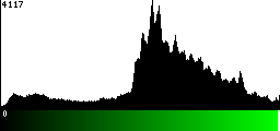 Green Histogram