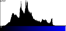 Blue Histogram