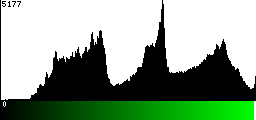 Green Histogram