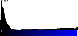 Blue Histogram