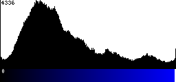 Blue Histogram