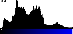 Blue Histogram