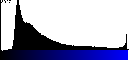 Blue Histogram