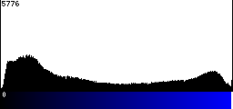 Blue Histogram