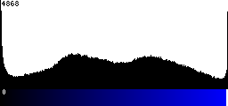 Blue Histogram