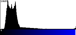 Blue Histogram