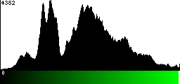 Green Histogram