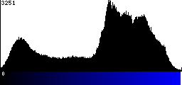 Blue Histogram