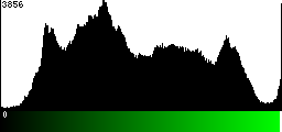 Green Histogram